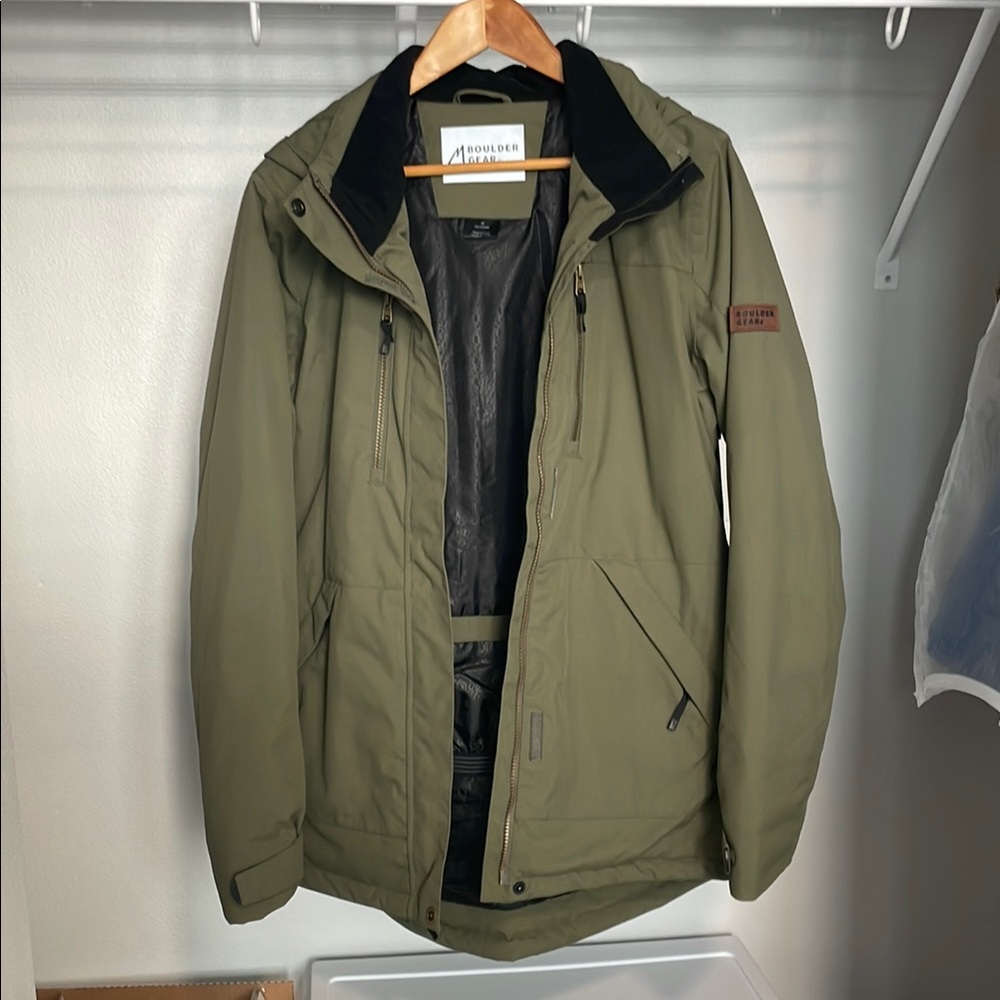 Olive Green Men's Jacket